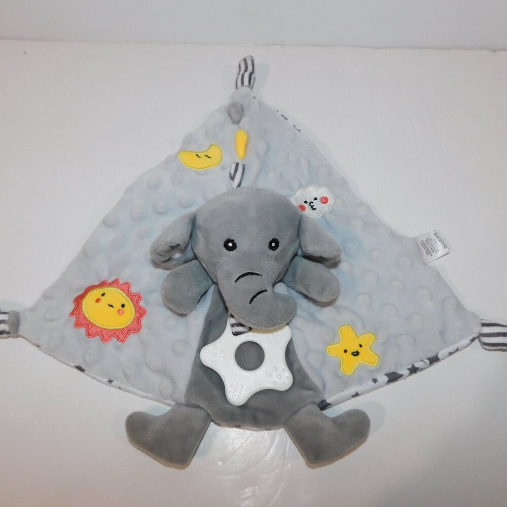 Activities Baby Mode Elephant Stars Sun Moon Rattle Teether Security Blanket